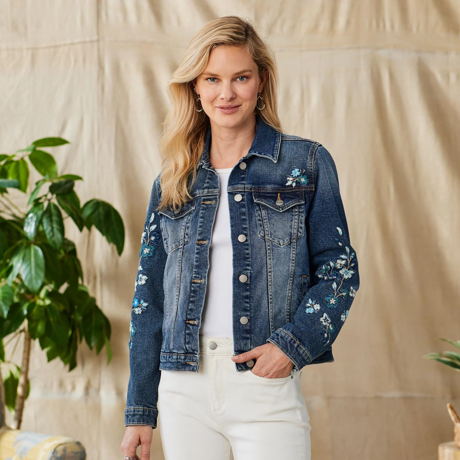 Flora Denim Jacket 1 Flora Denim Jacket