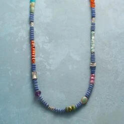 Land Of Lapis Disk Necklace -Eternal Jewelry Store 161d773c f43d 4b65 adf5 022317d361b1