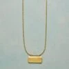 Gold Plate Astrological Pendant Necklace