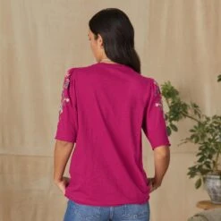 Avril Embroidered Henley -Eternal Jewelry Store 223f0adb 1285 4318 98c7 489d77869abf