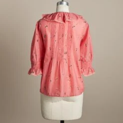 Floral Beatrice Ruffle Top -Eternal Jewelry Store 3870bcd2 2e6c 42ed 8d71 7bd1f24e42a6