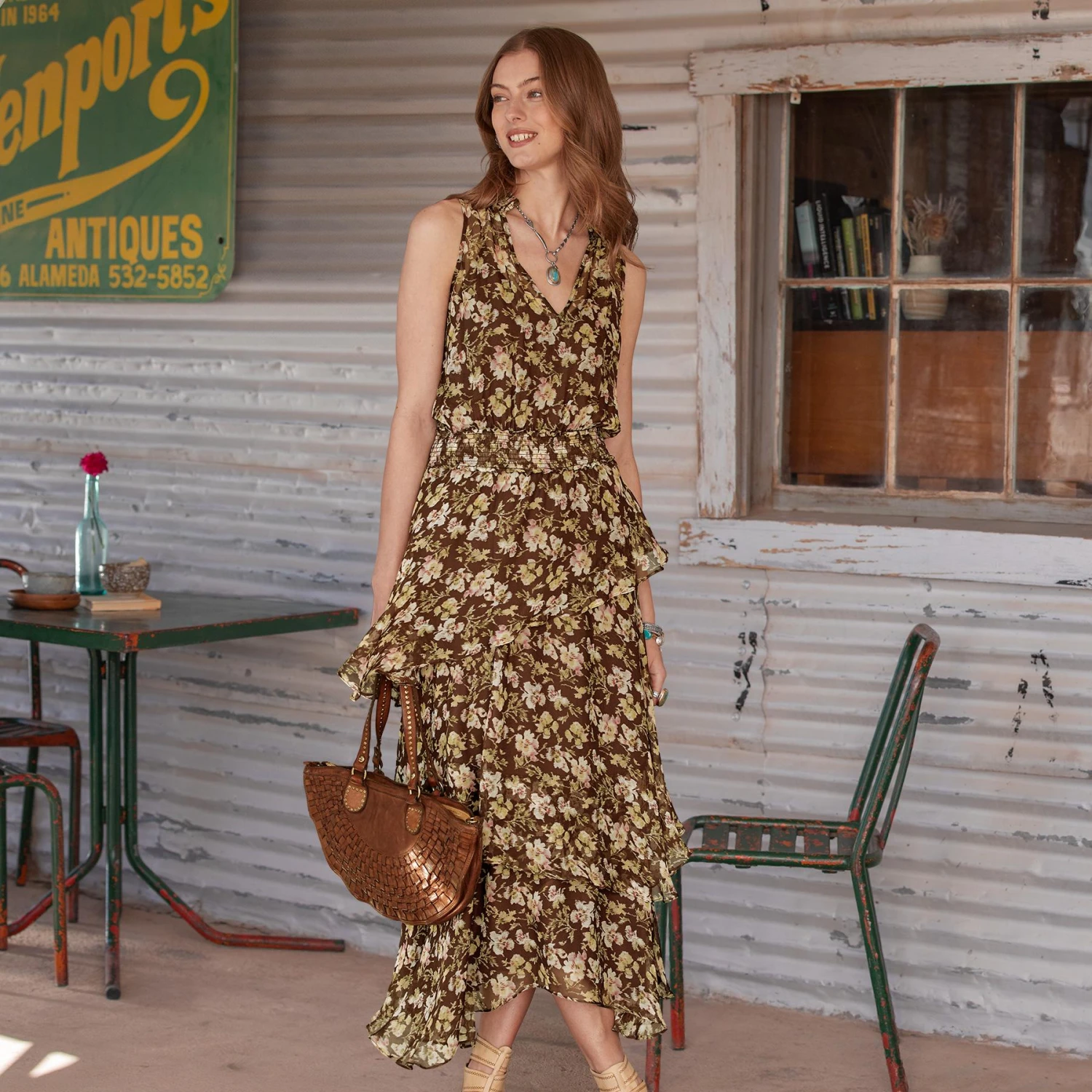 Floret Twirl Dress, Petite 5 Floret Twirl Dress, Petite - Image 5