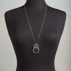 Fine Circles Necklace -Eternal Jewelry Store 40ff814a 7c26 4b52 ae41 27c0de678a92