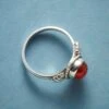 Folioli Carnelian Ring