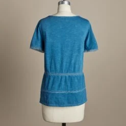 Imogen Lace Tee, Petite