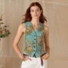 Phoebe Floral Vest