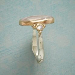 Rose Quartz Shimmer Ring