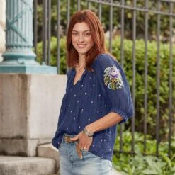 Water Garden Top, Petite