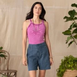 Mareesha Linen Shorts - Petites -Eternal Jewelry Store 59fbbf53 ea5a 4d7c b5d8 69348d44482d