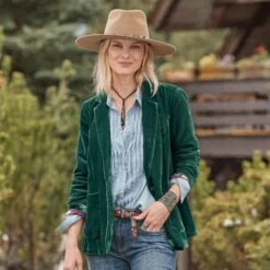 Beau Velvet Blazer - Petites