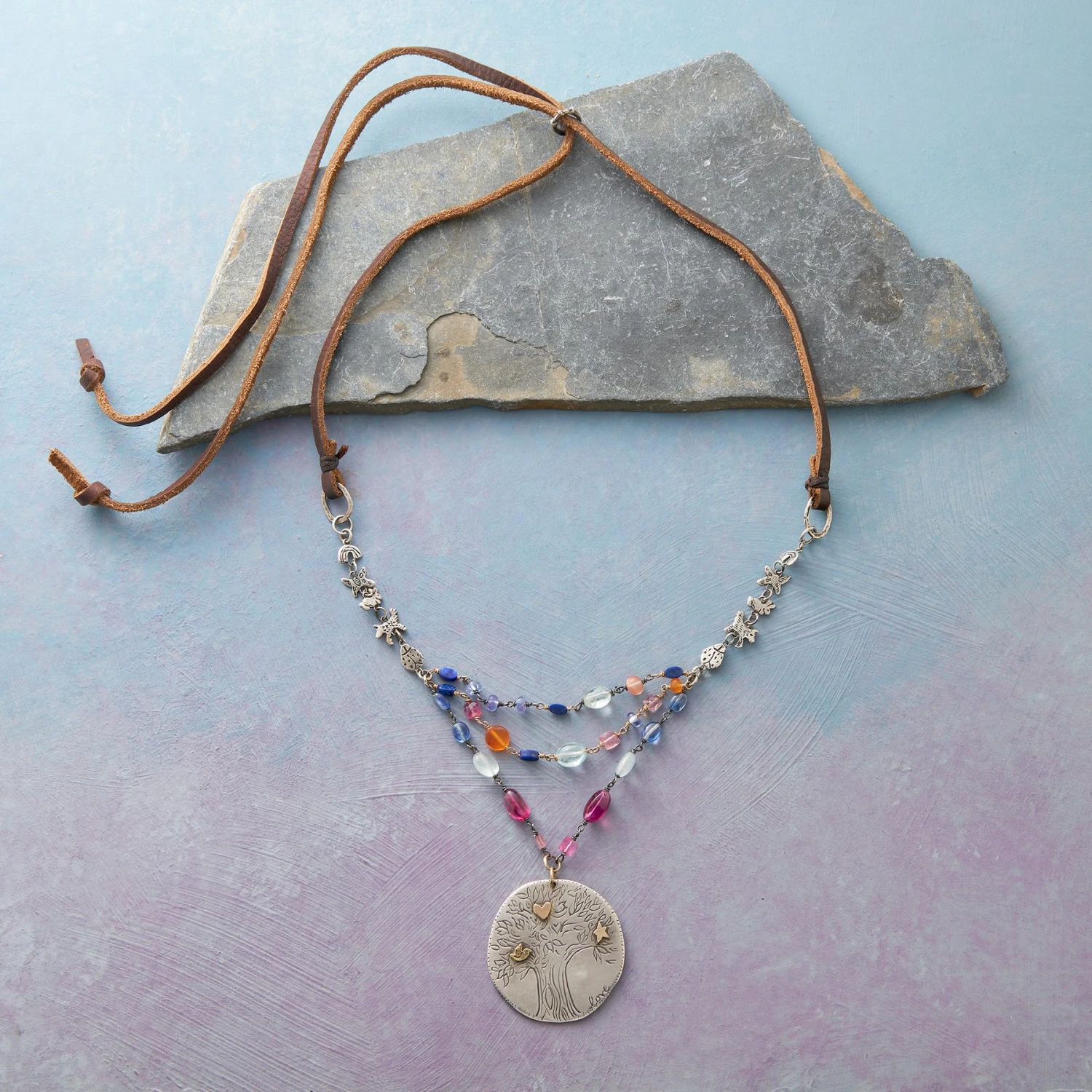 Adorned Oak Necklace 4 Adorned Oak Necklace - Image 4