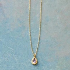 Teardrop Birthstone Necklace -Eternal Jewelry Store 7ee7988e 21d8 485d 8b51 35b7003ff768