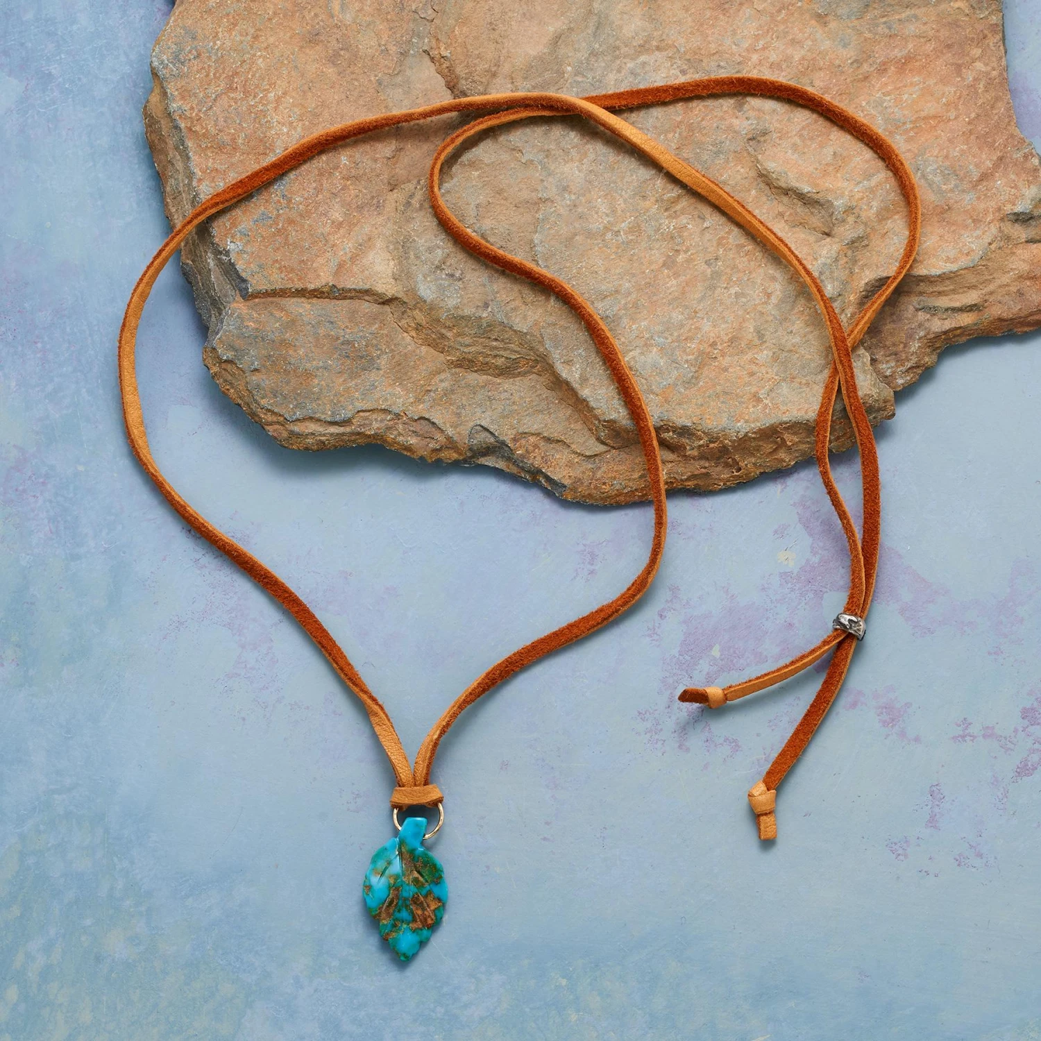 Handcarved Leaf Necklace 1 Handcarved Leaf Necklace