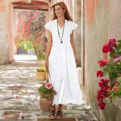 June Ruffle Dress - Petites