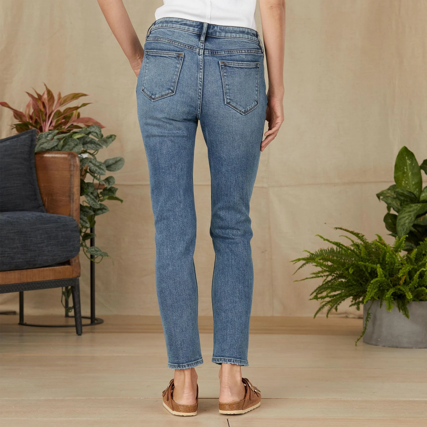 Jackie High Rise Ankle Jeans 1 Jackie High Rise Ankle Jeans