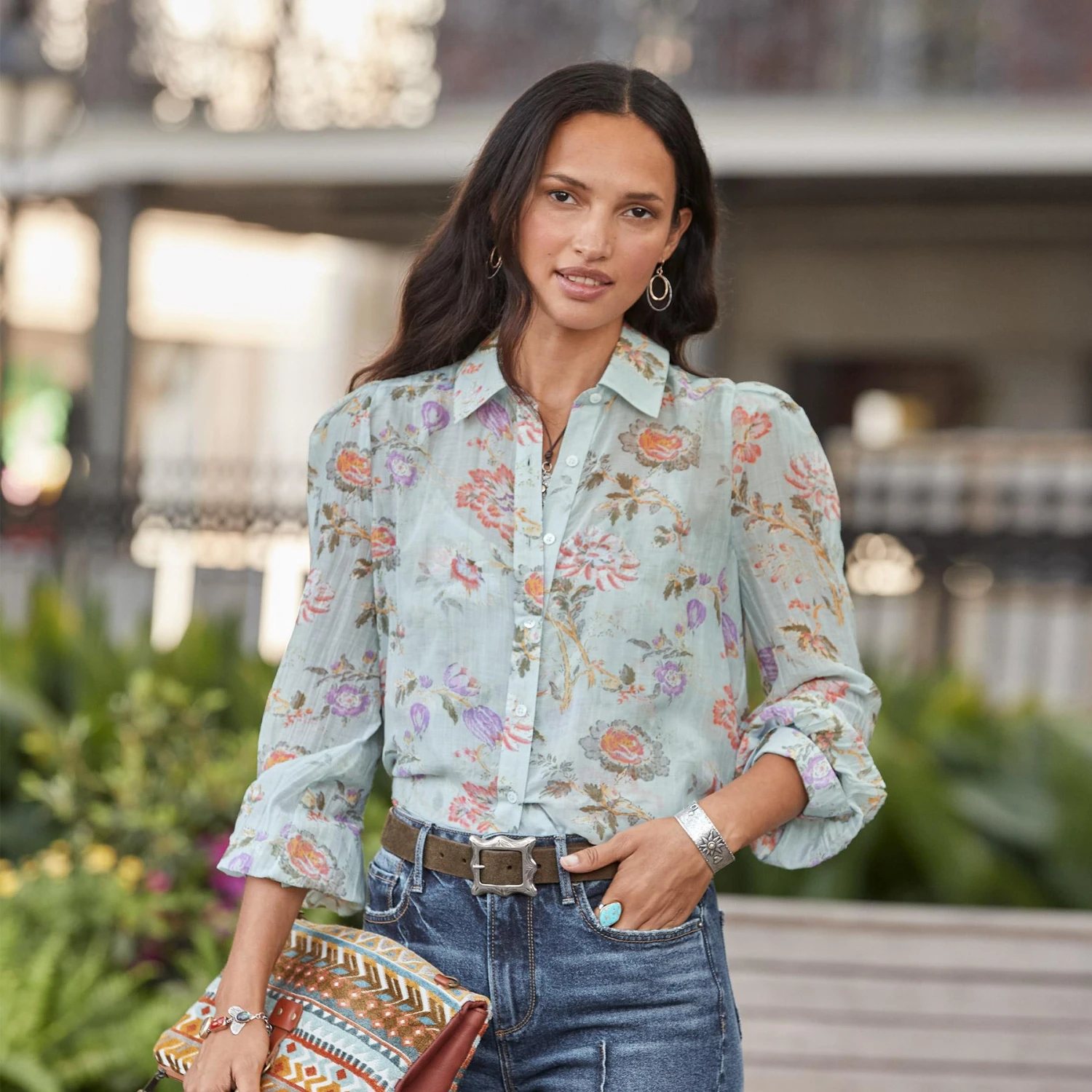 Cecile Floral Shirt 1 Cecile Floral Shirt