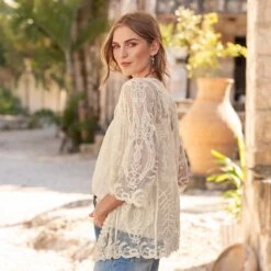 Mavis Lace Kimono