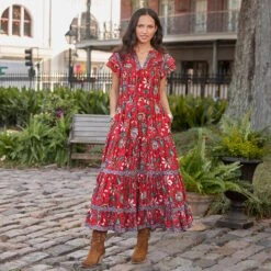 Fleurine Ruffle Dress, Petite 5 Fleurine Ruffle Dress, Petite -Eternal Jewelry Store a9becb55 2f6f 46f9 8e3d 25eab300bc9e