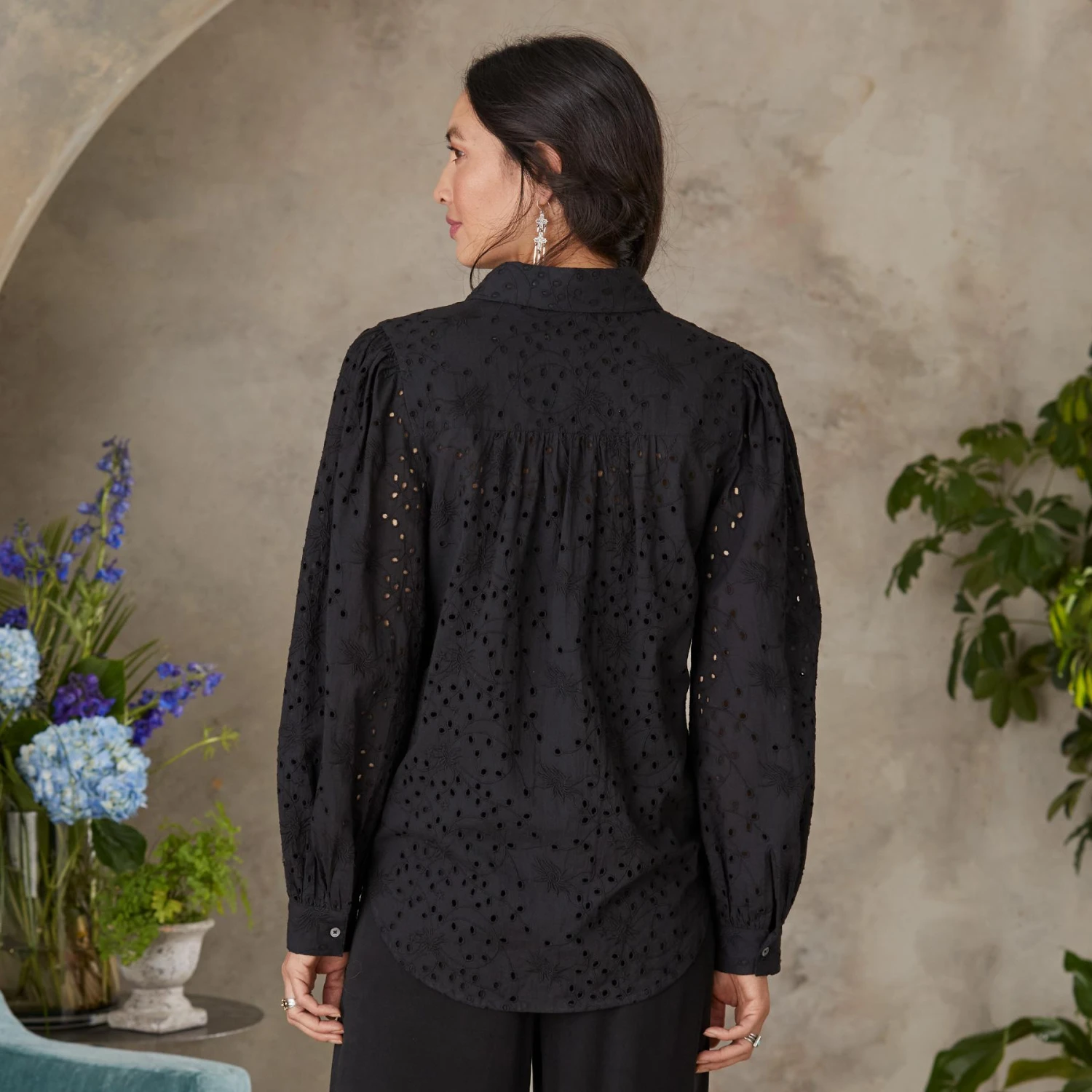 Celestine Eyelet Shirt 2 Celestine Eyelet Shirt - Image 2