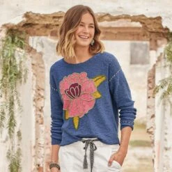 Celestial Bloom Sweater - Petites