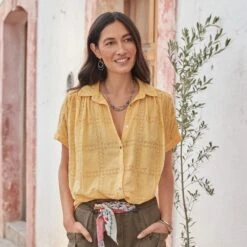 Tensift Eyelet Shirt - Petites