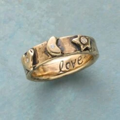 Yellow Gold Heavenly Love Ring
