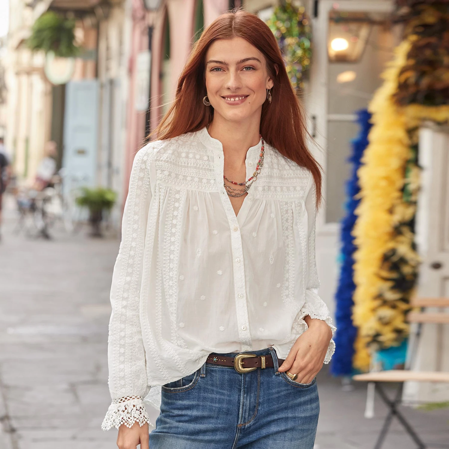 Corinne Romance Top, Petite 1 Corinne Romance Top, Petite