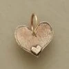 Gold Always Heart Charm