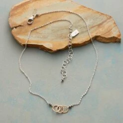 Linked Ring Necklace -Eternal Jewelry Store da0205b4 3a96 4677 883f 5b94fdbbb1ff