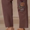 Natalia Embroidered Pants - Petites