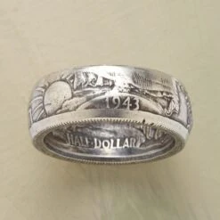 Walking Liberty Half-dollar Ring