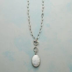 Full Moonstone Necklace